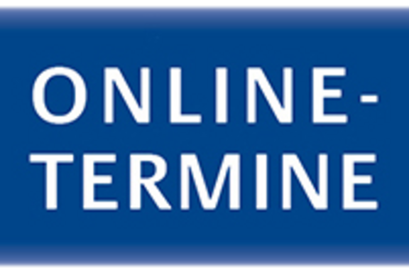 Online-Termine: Öffnet das Online-Buchungsportal