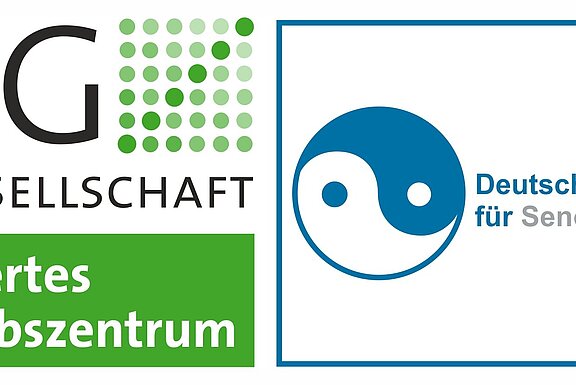 Das Logo der DKG Krebsgesellschaft Zertifiziertes Brustzentrum öffnet die Seite von Onkozert.