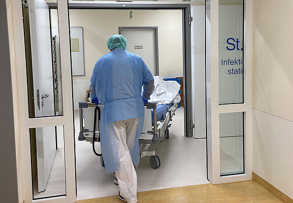 Infektionsstation Innenansicht