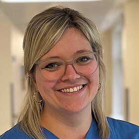 Teamleiterin Interventionelles Funktionsteam (Pflege) Anna-Lena Darkow