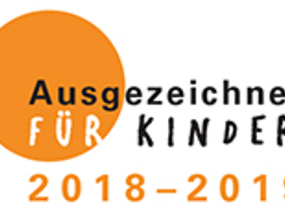 Logo Ausgezeichnet für Kinder 2018-2019