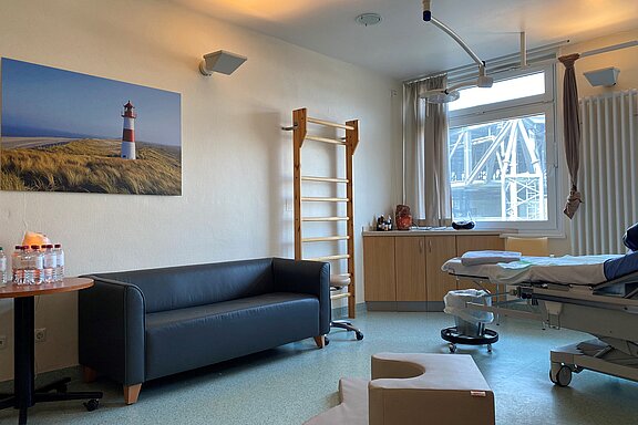 Blick in den Kreißsaal 2