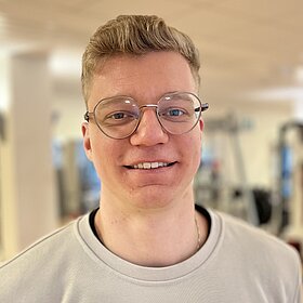 Leiter MediFit Jannik Finn Billigmann