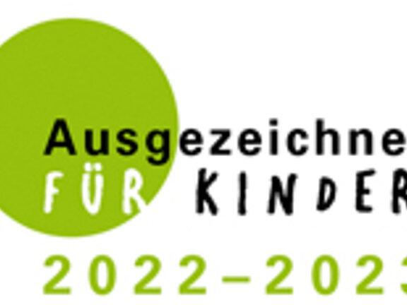 Logo Ausgezeichnet für Kinder 2022-2023
