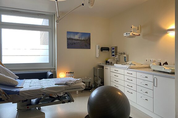 Blick in den Kreißsaal 4