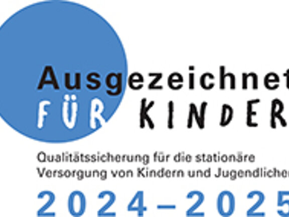 Logo Ausgezeichnet für Kinder 2024-2025