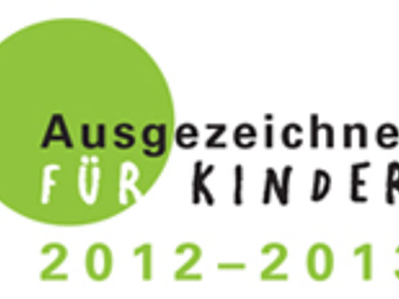 Logo Ausgezeichnet für Kinder 2012-2013